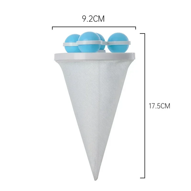 Removal Washing Machine Pet Fur Hair Removal Trap Reusable Mesh Dirty Collection Bag Cleaning Ball Floating Hair Filtering Mesh