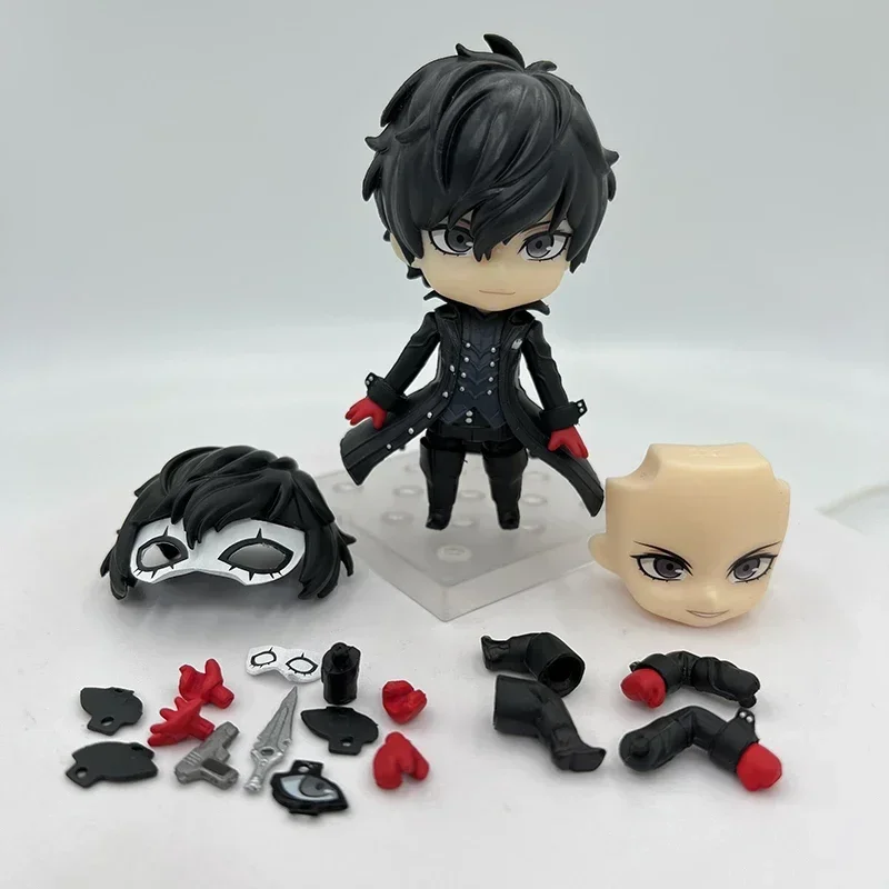 #989 Ren Amamiya Persona 5 Joker Anime Figure Megami Tensei Protagonist Action Figure #363 Morgana/Futaba Sakura Figure Doll Toy