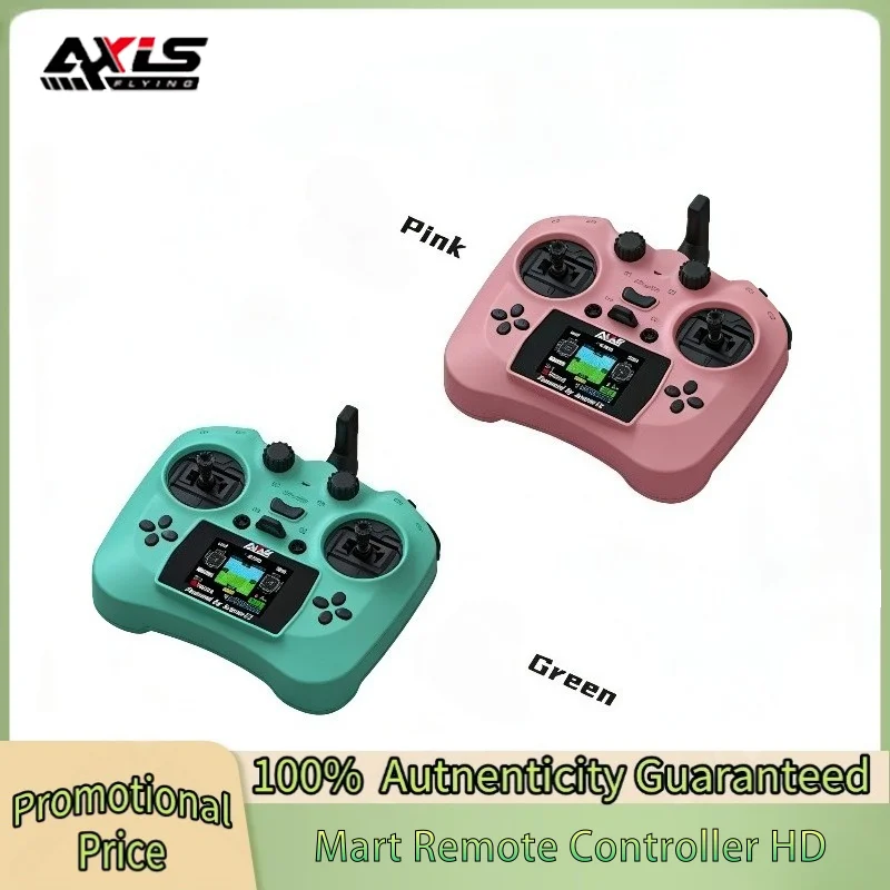 

Axisflying Smart Remote Controller HD Screen Transmitter Hall Sensor Gimbals ELRS 2.4G 100mW 12CH for RC FPV Freestyle Drone