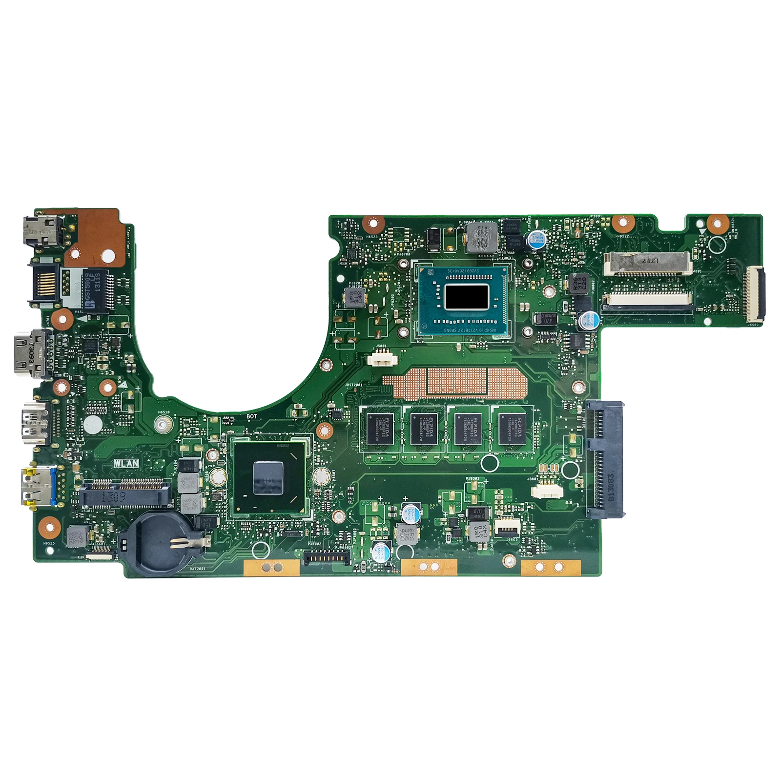 Notebook Mainboard For ASUS Vivobook S300CA S300C S300 Laptop Motherboard With CPU i3 i5 i7 3th Gen 4G-RAM 100% TEST OK