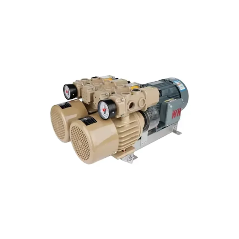 High Performance 810 L/min Oil-free Rotary Vane Vacuum Pump Vacuum Compressor System Vacuum Packaging Drying Clean