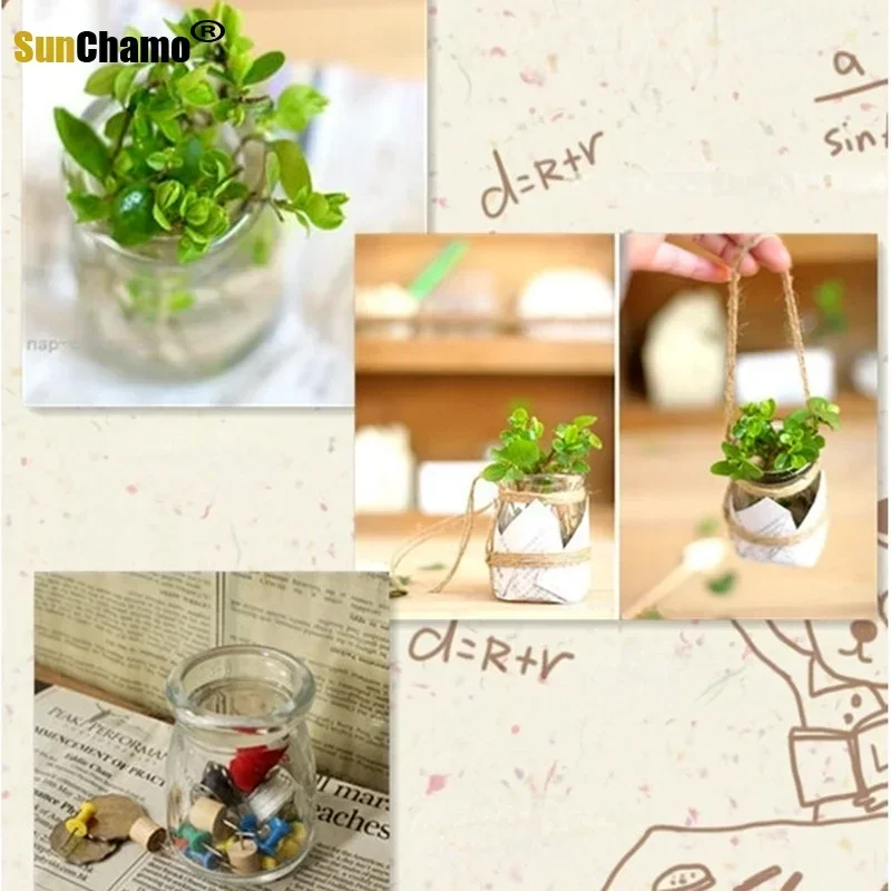 Lead-Free Small Lucky Star Glass Bottle Cork Pudding Gift Wish Yogurt Milk Party Supplies Bottles Candle Jar 7.5*5.5 cm