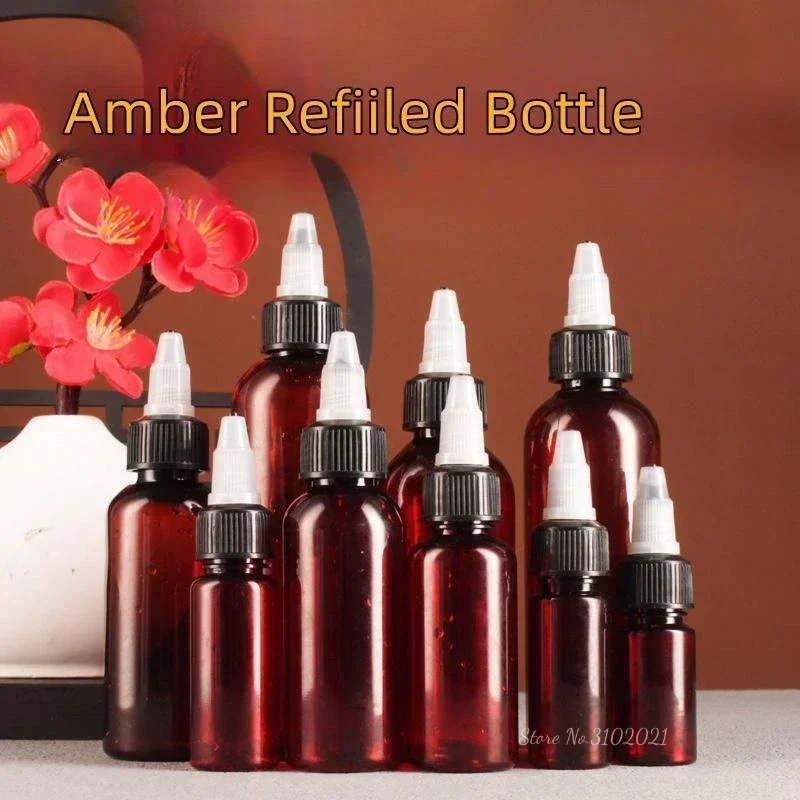 

30/60/100/120 мл бутылка для соуса, пластиковый контейнер для брызг, многоразовая бутылка с гелевой крышкой, прозрачная пластиковая бутылка с наконечником из ПЭТ