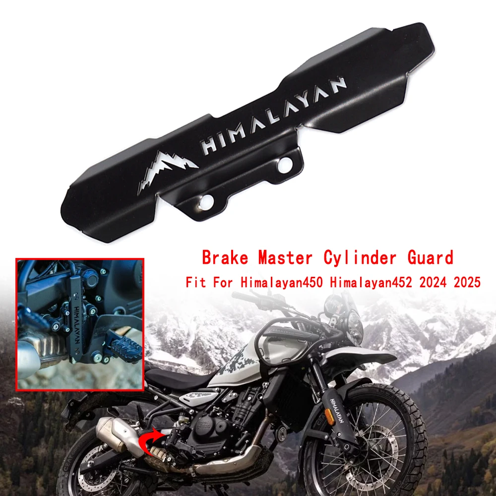 

Motorcycle Rear Brake Kits Protective Cover Fit For Royal Enfield Himalayan 450 452 2024 2025 Rear Brake Master Cylinder Guard