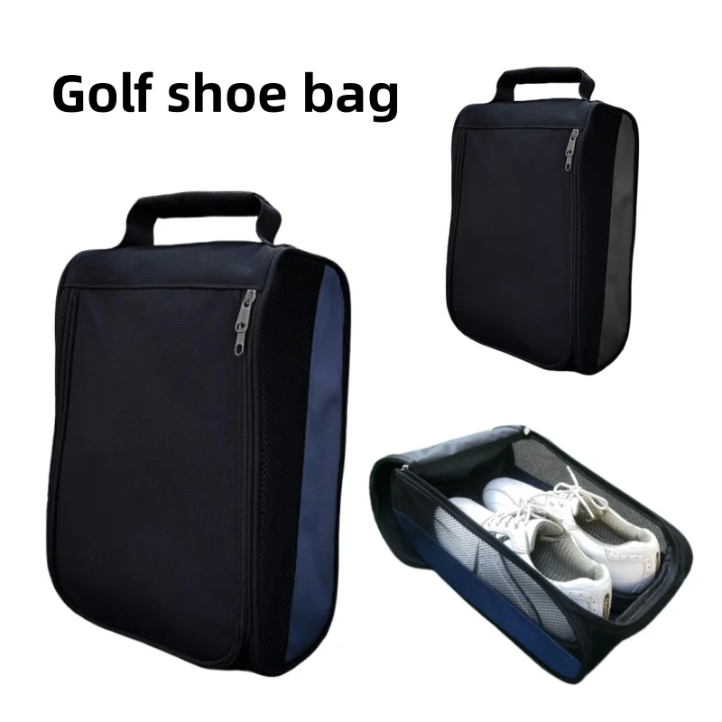 Golf shoe bag, shoe bag, men\'s and women\'s breathable mesh shoe bag, lightweight portable shoe bag, GOLF storage travel bag