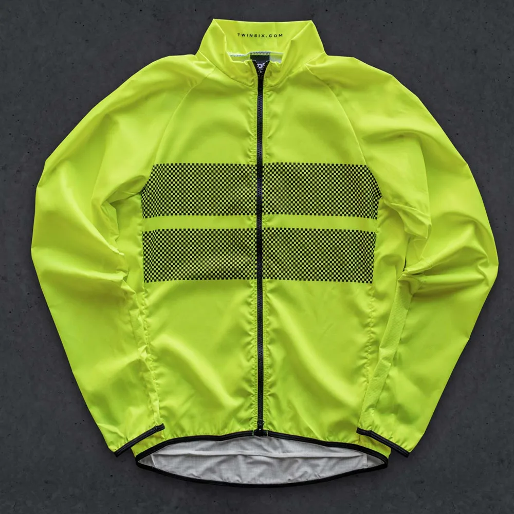 Twin Six 6 Windproof And Waterproof Long Sleeve Cycle Windbreaker Vest Man Road Bike Apparel Replica