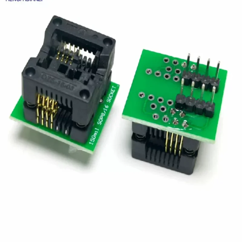 SOP8 to DIP8 programming socket, aging socket, wide and narrow spring socket, 8-pin chip adapter IC conversion test socket