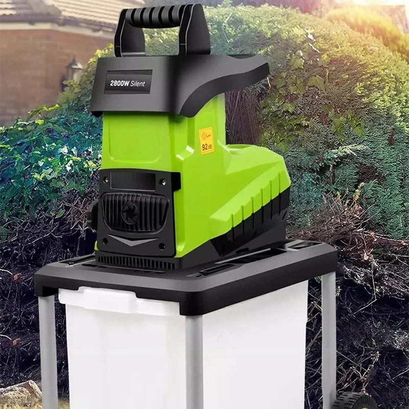 Desktop electric breaking machine 2800W high power electric tree branch crusher electric pulverizer garden tool 220V 1PC