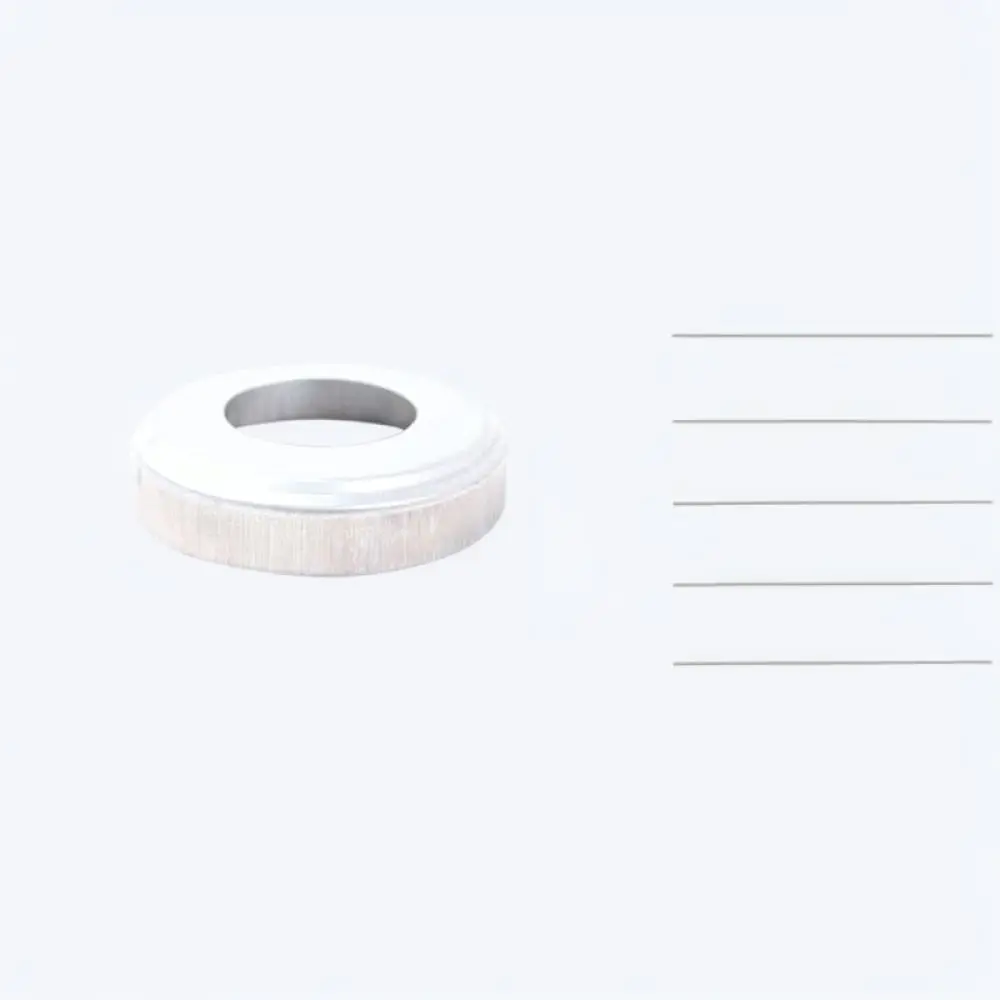 High Quality Galvanized Round Tube Base Cover Split Decorative Flange For Patio Fence Post Hardware Fittings