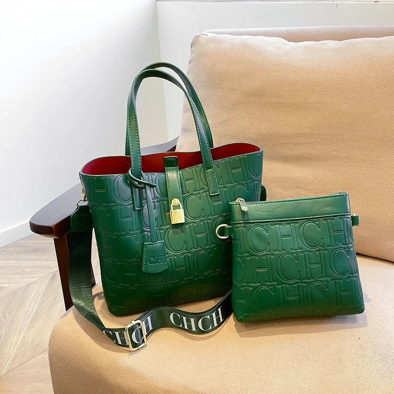 

​ ​ Сумка-тоут с монограммой 2025 года, женская трансформируемая сумка через плечо и сумка через плечо, трендовая сумка Day To Night, женские сумки