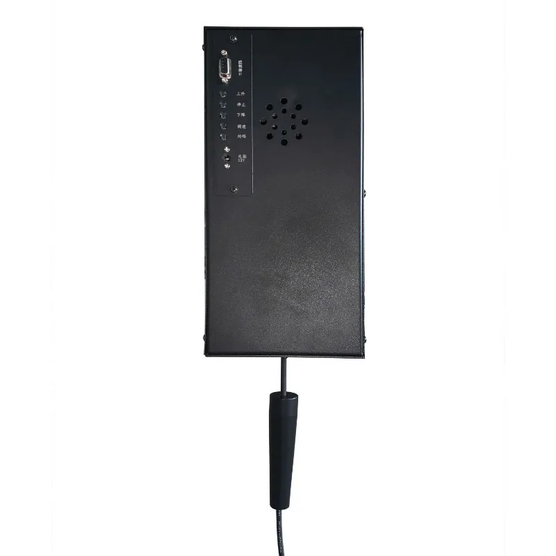 Stage electric lifting microphone bracket, conference performance hidden wheat rack