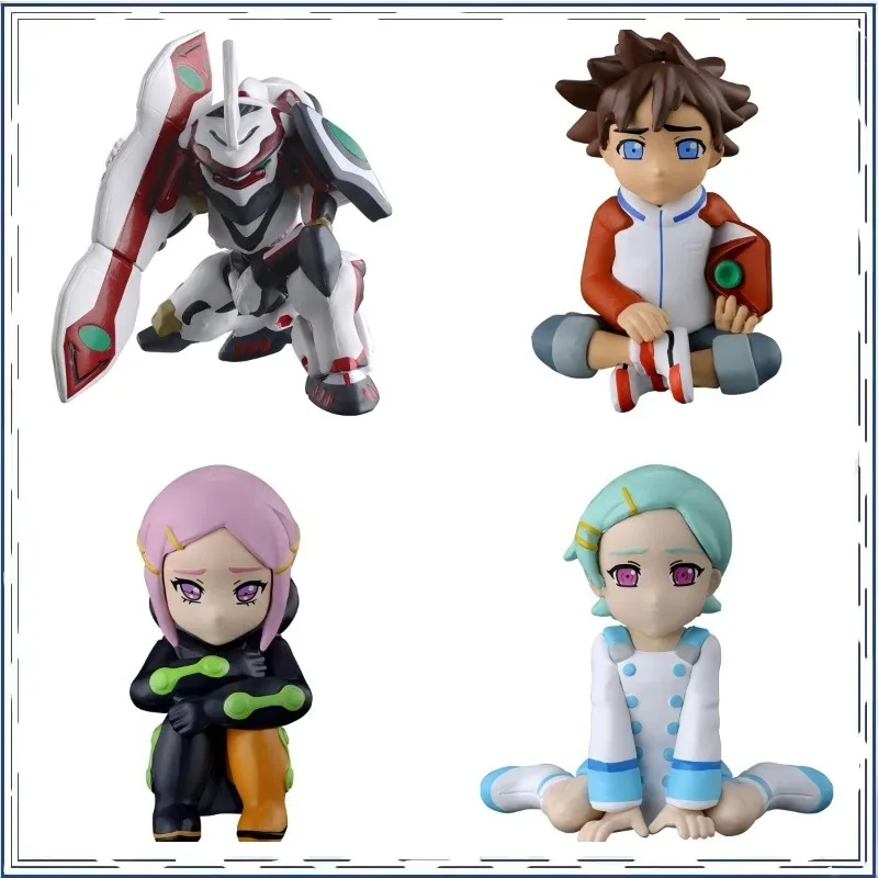 

Psalms of Planets Eureka SeveN Renton Thurston Talho Gashapon Sitting Posture Modeling Action Figure Model Toys