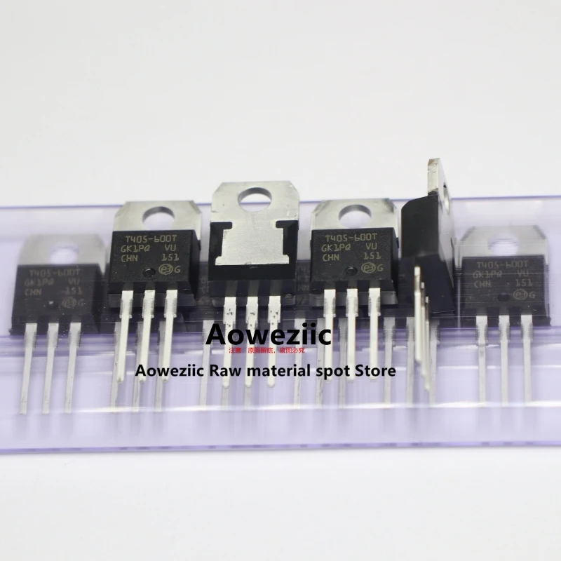 Aoweziic  (50PCS) 100% New Imported Original T405-600T T405 TO-220 triac 4A 600V