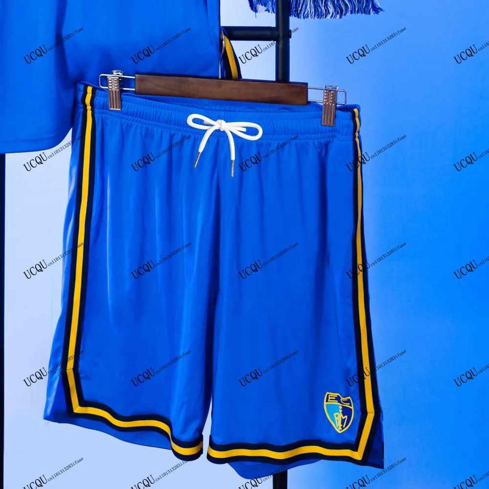 

Баскетбольные шорты Estudiantes 2025-26 League Vintage, новинка, 3D-печать, домашняя/гостевая форма, спортивный повседневный стиль, для взрослых