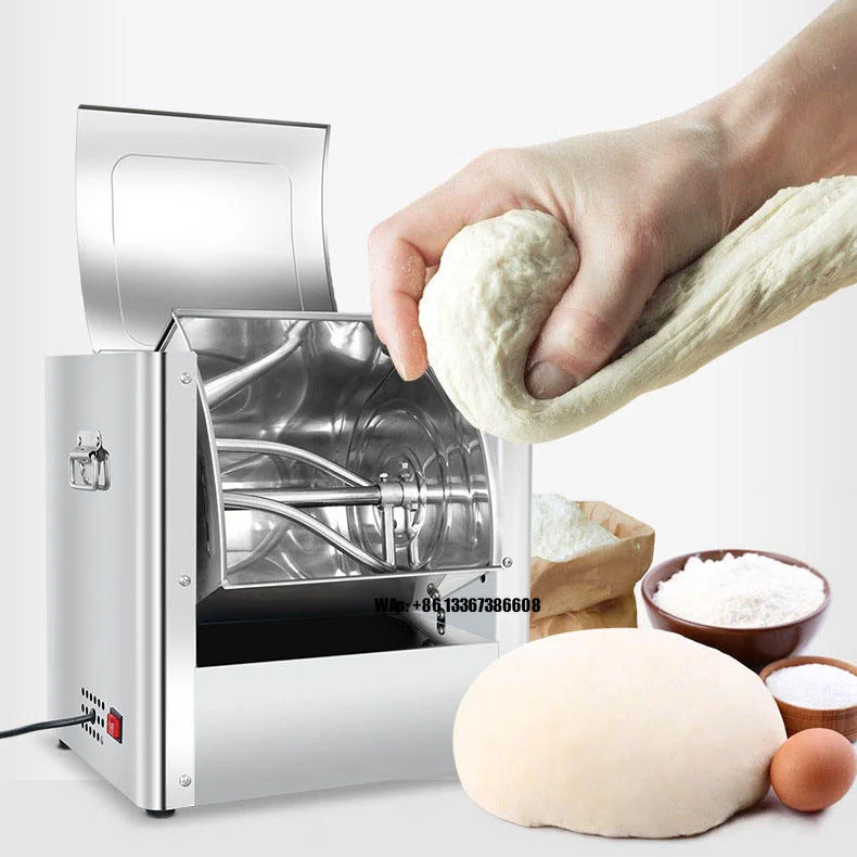

New Hand-Free Dough Kneading and Flour Mixer Kitchen Equipment Food Processing Machine