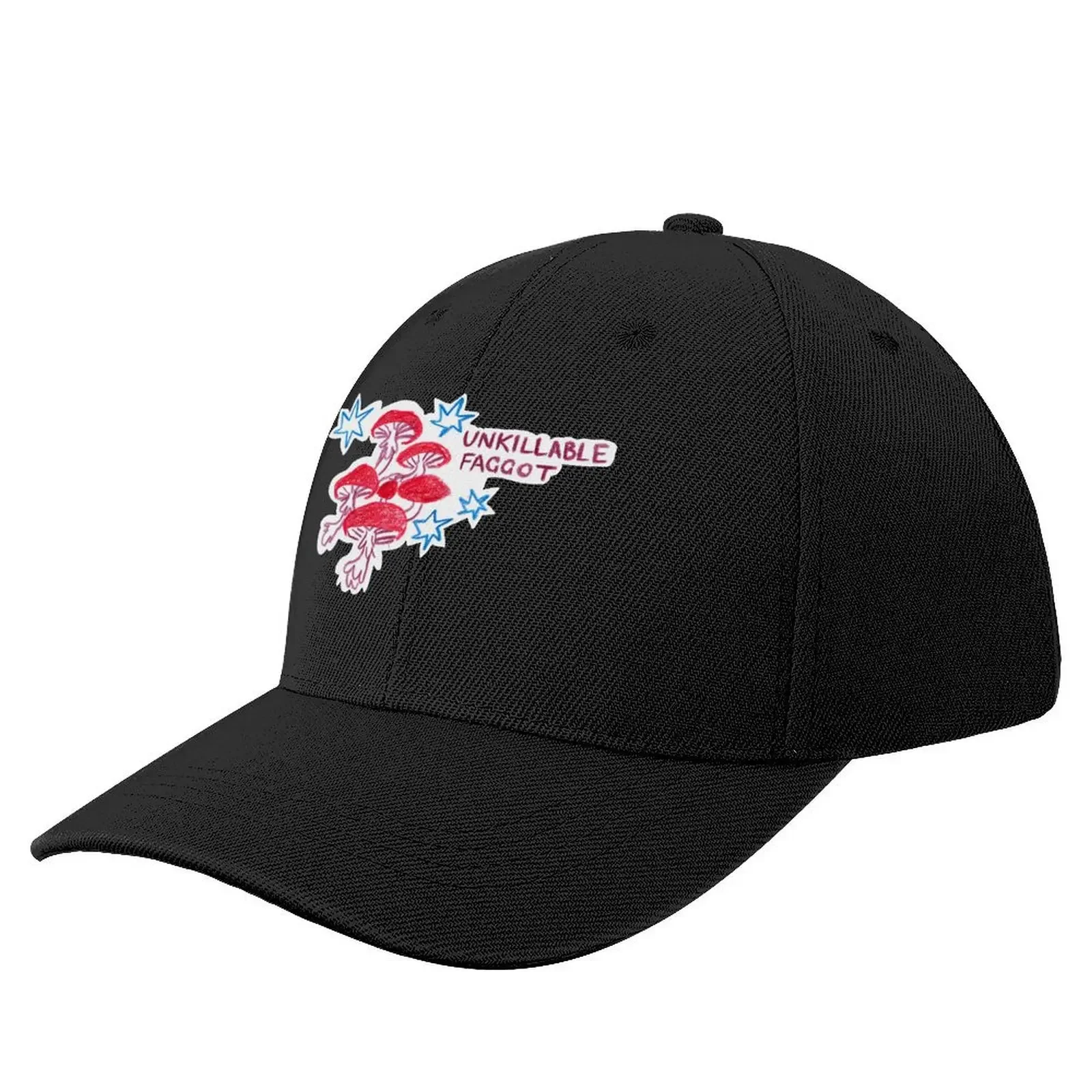 

unkillable f*ggot Baseball Cap Sunscreen Visor Christmas Hat Beach Outing Baseball For Men Women's