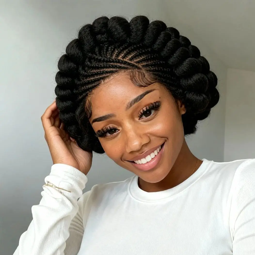 Thumbnail 2 - #64 Lace Braided Wigs List of Top Picks