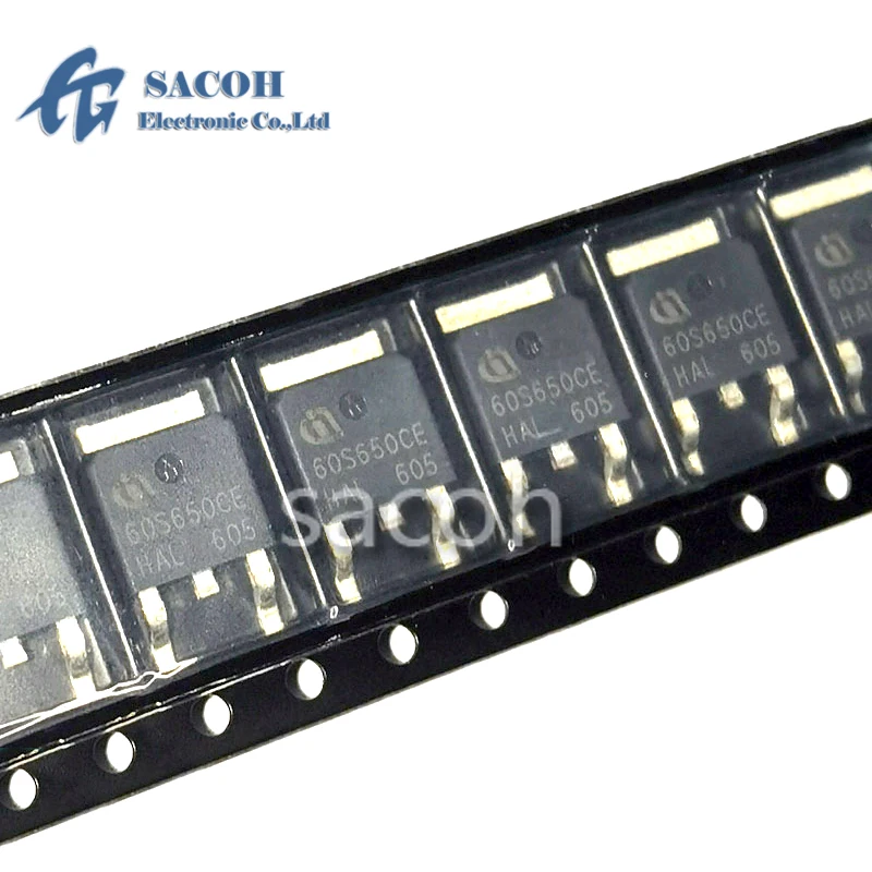 Refurbished Original 10Pcs/Lot IPD60R650CE 60S650CE OR IPA60R650CE 6R650CE TO-252 650V 19A Power MOSFET