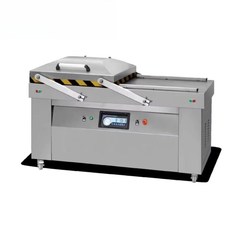 

Commercial automatic vacuum packaging machine Multifunctional double chamber food vacuum packaging