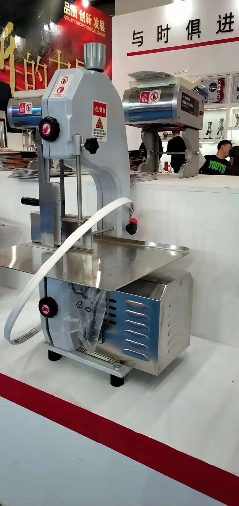 1100 W Commercial Frozen Meat Chicken bone cutting slicer machine Model 210A bone saw cutter