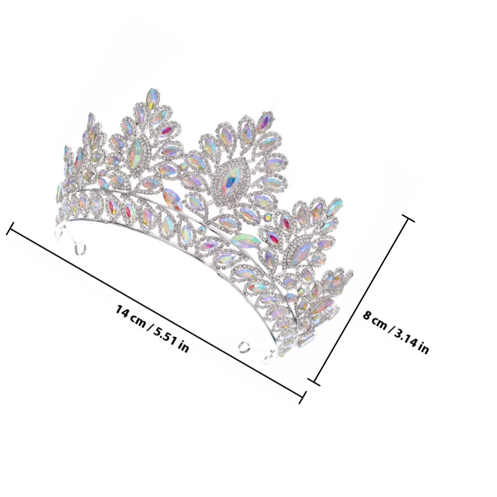 Liga strass coroa noiva elegante cocar delicado tiara para festa de casamento banquete cosplay presente de baile