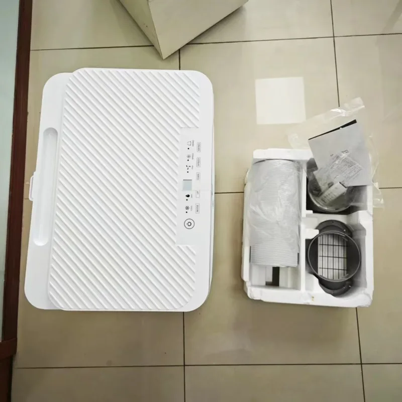European Union 220v 50Hz 1.0 HP Portable Air Conditioning 9000BTU Home Mobile Air Conditioning