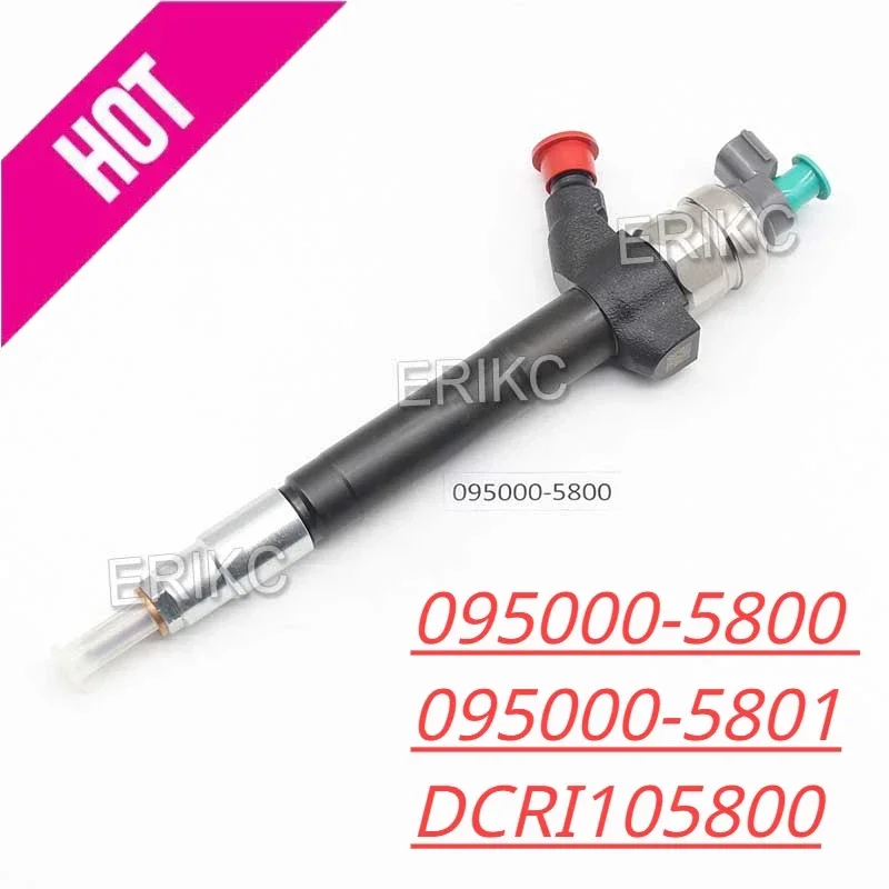 6C1Q-9K546-AC Common Rail Injector 095000-5801 095000-5800 Diesel Fuel Injection Nozzle 6C1Q9K546AC for FORD Transit CITROEN