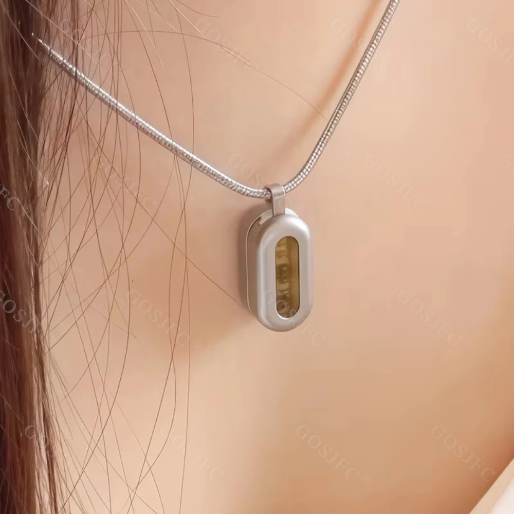 ZZ EDC Bean Z Super Mini Fidget слайдер ожерелье металлическая игрушка для снятия стресса игрушки для взрослых