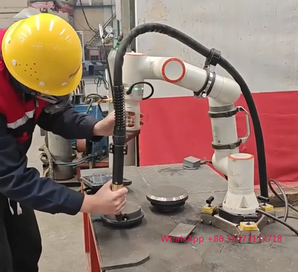 Robot industriale articolato servo collaborativo a sei assi, carico utile da 5 kg