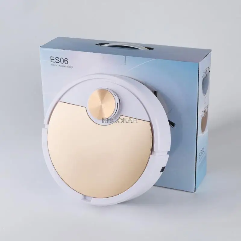 ES06 Robot Vacuum Cleaner Smart Vaccum Cleaner for Home Bluetooth Phone App Control Automatic Dust Removal Cleaning Sweeper