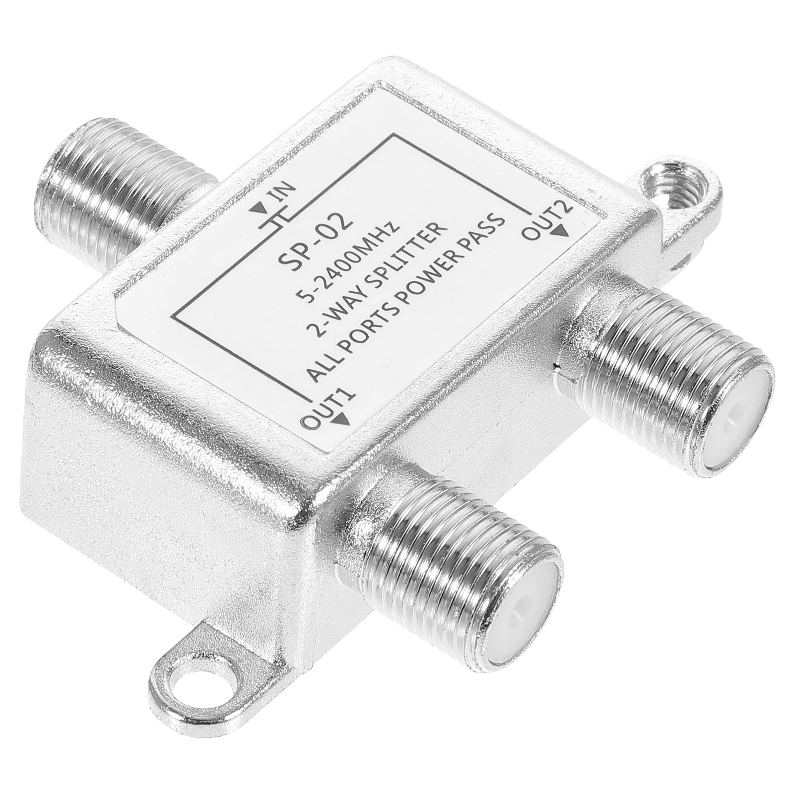 

Splitter Signal Digital Splitter For Antenna Satellite Compatible RG6 CATV High Speed
