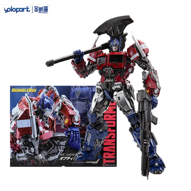 Soskill Yolopark Transformers Bumblebee Earth Mode Optimus Prime Assembly  Model High Quality Collectible Robot Kits Kids Gift - AliExpress