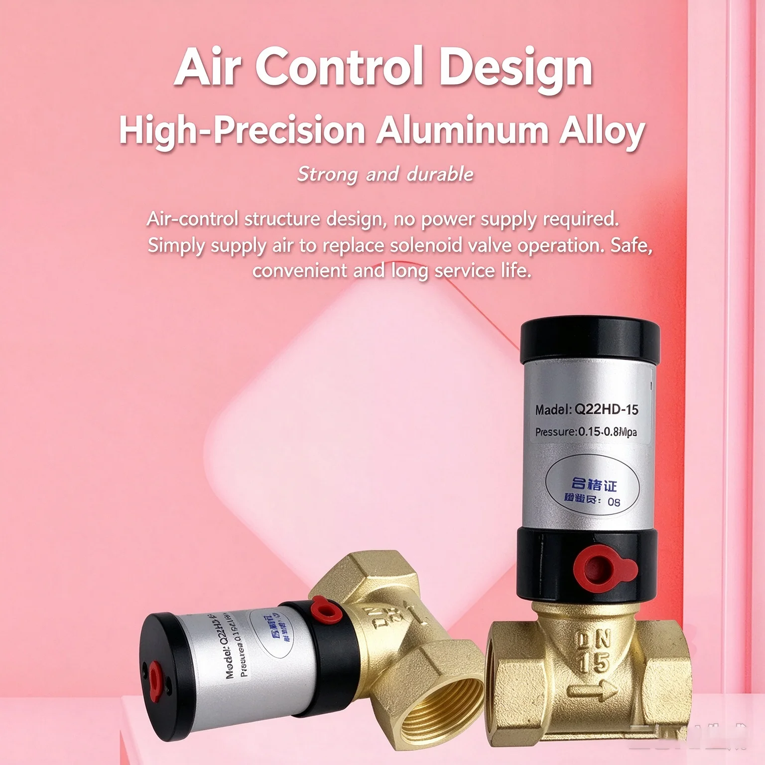 Brass Pneumatic Air Control Valve Q22HD Series G1/2