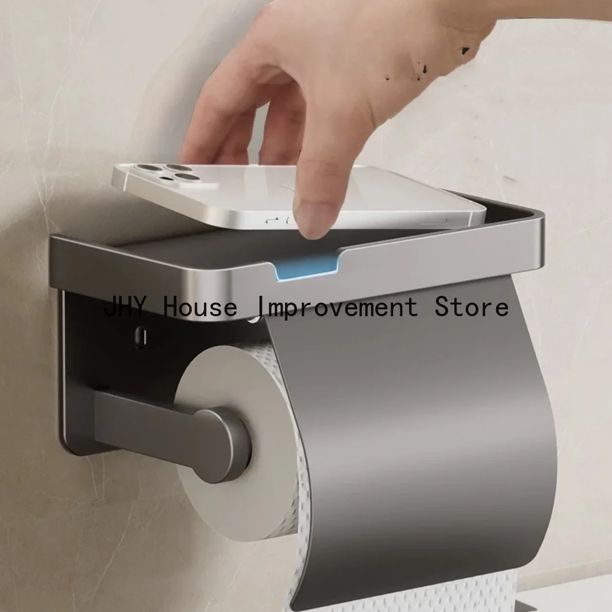 2 styles Toilet tissue box wall mounted holder bathroom waterproof toilet paper box roll holder