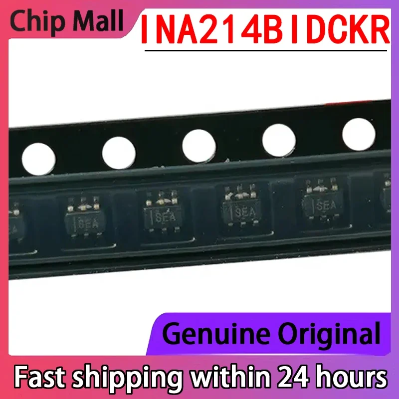 

10PCS New INA214BIDCKR INA214B Package SC70-6 Current Sensing Amplifier Original Stock