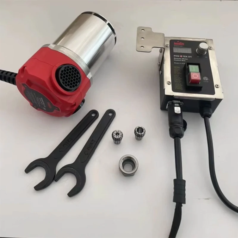 

Electric Milling Motor Heavy Duty Powerful 230V 50Hz 1800W Router Motor for Router Table and CNC Machine, 1/2" and 1/4" Collet