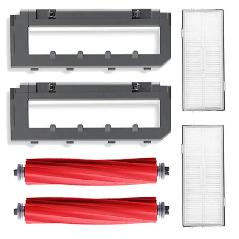 ABBK-6 حزمة ل Roborock S7 T7S Plus G10 G10S Pro فرشاة رئيسية فلتر Hepa المماسح قطع الغيار ملحقات المكنسة الكهربائية الروبوتية