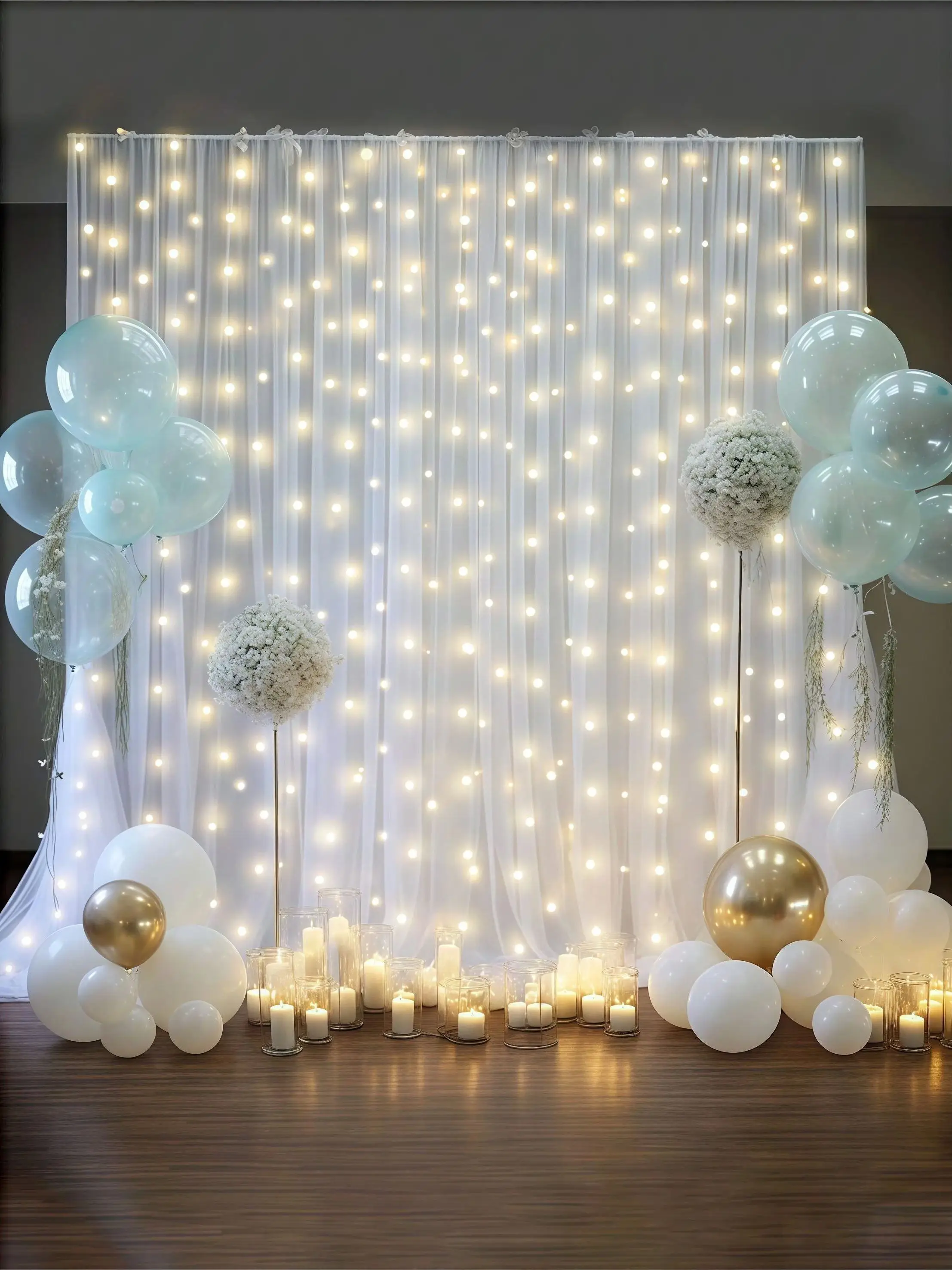 2pcsset-16x3m-tulle-backdrop-curtains-wedding-decoration-diy-embroidery-material-kit-chinese-origin-no-brand-registered