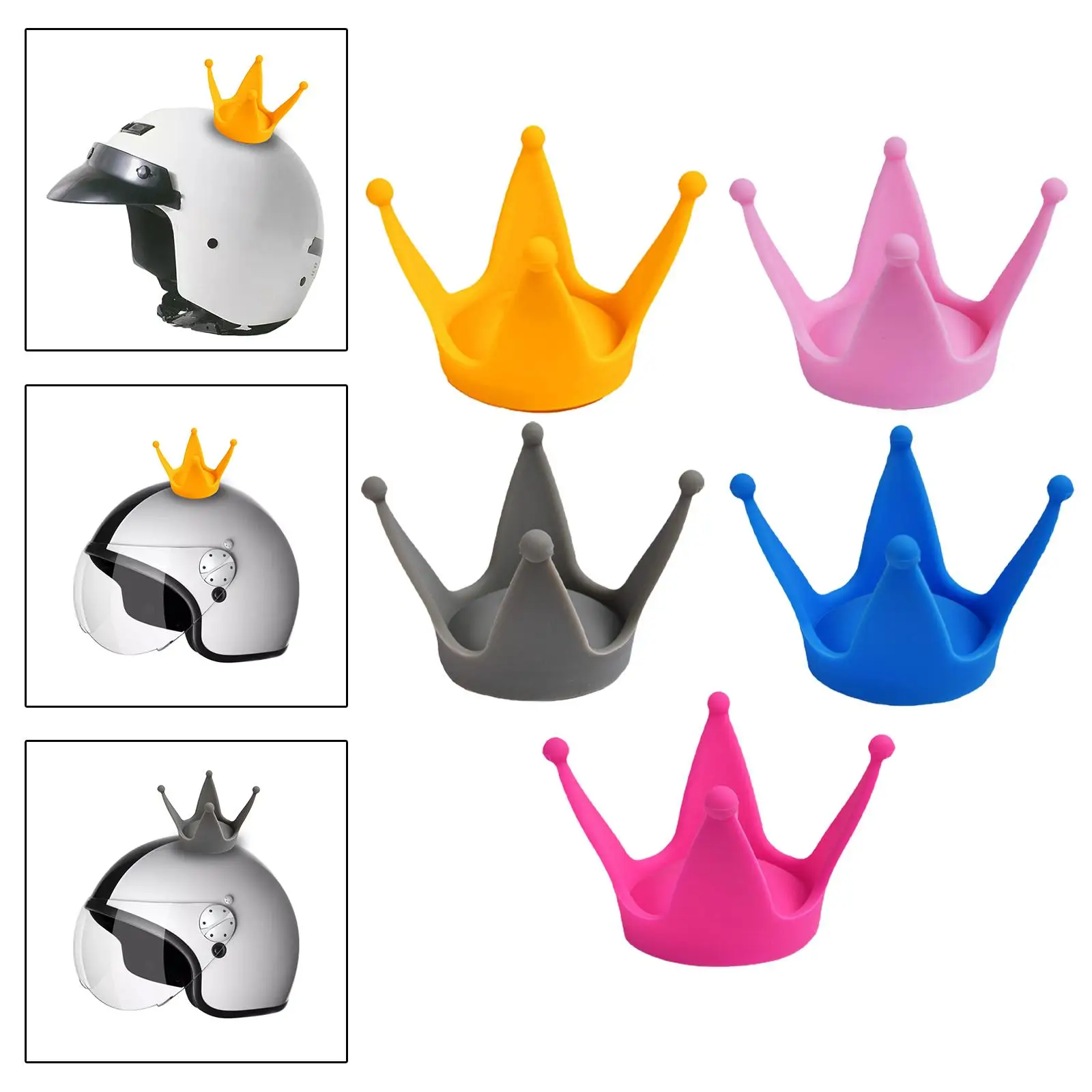 

Helmet Decoration Helmet Decorative Crown Kids Adults for Snowboarding Party DIY