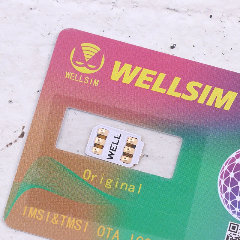 1PC Stable Performance High Quality Newest Well Sim for IPhone 5 to12 Promax Universal all Models