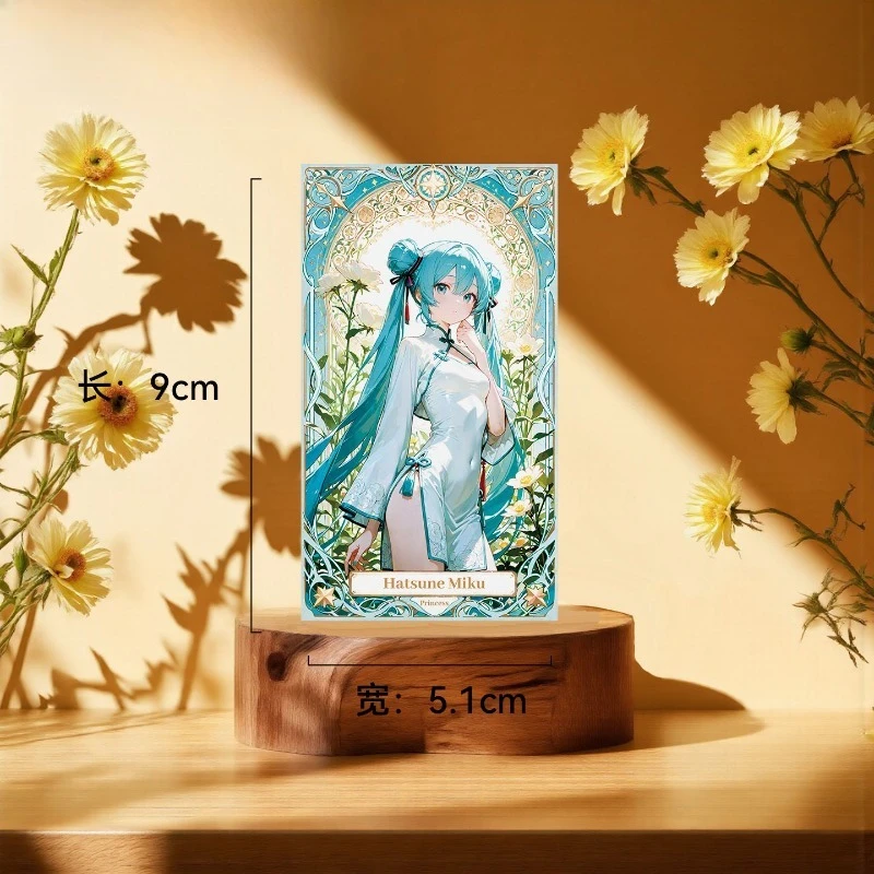 Hatsune Miku Magnetic Refrigerator Magnet Simple Personalized Creative Home Two-dimensional Peripheral Refrigerator Magnet