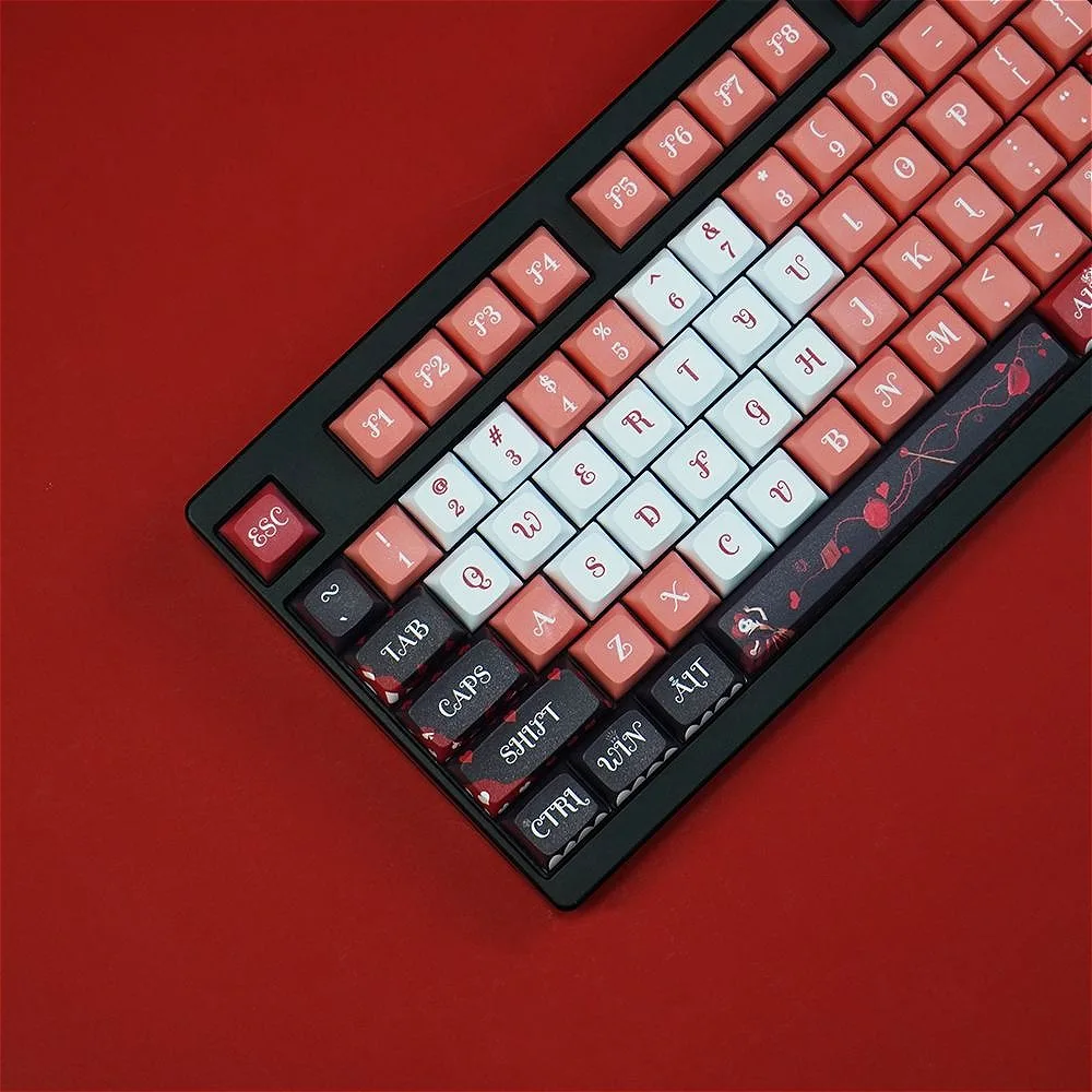 

Alice, Keycaps, Small Full Set XDA PBT for 61/64/87/104/108Keys GMK67 Gaming Mechanical Keyboard