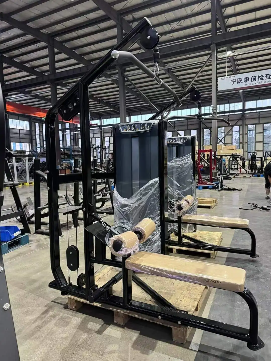 Pin Load Selection Machine,Cable Gym Fitness Equipment Pin Loaded Dual Lat Pulldown & Low Row Machine Selection Machines