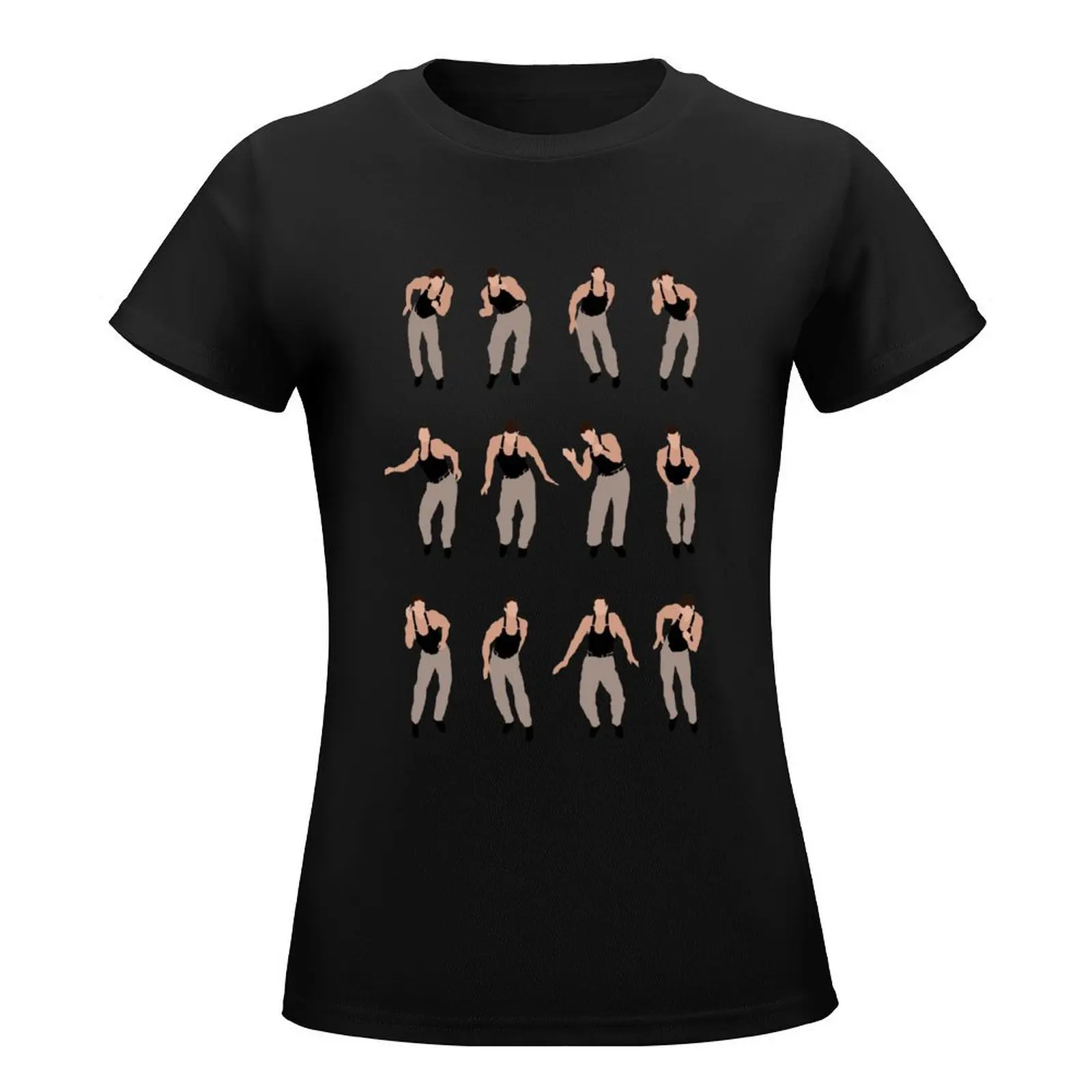 Van Damme's Safety Dance - JCVD 1989 T-Shirt plus size tops summer tops t-shirt dress for Women sexy