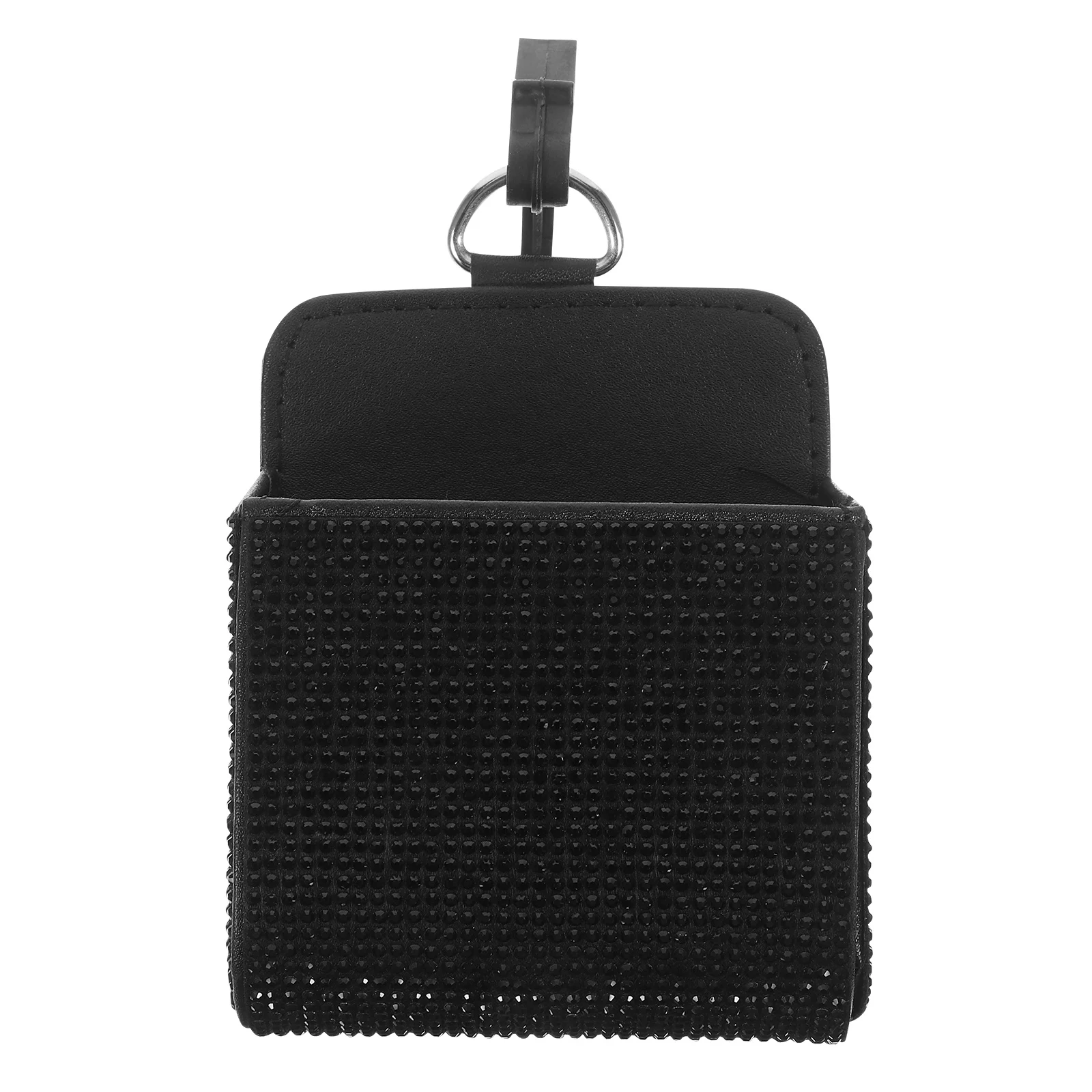 

Car Air Vent Storage Pocket Rhinestone Hanging Bag Large Capacity Coin Car Holder Phone Organizer Change Organizer