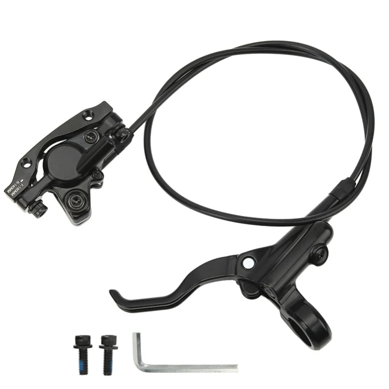 

Левый передний гидравлический дисковый тормоз из алюминиевого сплава, велосипедный гидравлический дисковый тормоз для шоссейного горного велосипеда