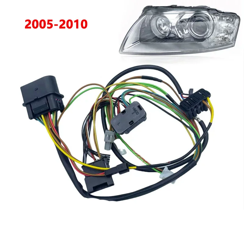 Suitable for 2005-13 Audi A8 Headlights Internal Wiring Harness A8 D3 Plug Wire Group A8L Headlight Circuit Line