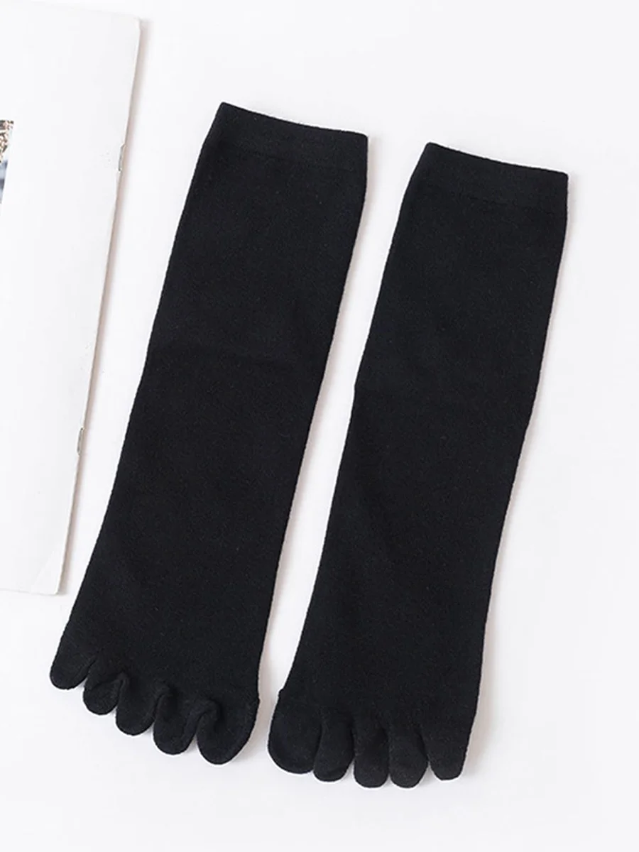 4 Pairs Of Sports and Leisure Five Finger Socks,Sports and Running Breathable Split Toe Socks For Spring and Summer