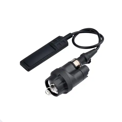 WADSN 전술 에어소프트 손전등 금속 테일 캡 및 이중 기능 압력 스위치 커버 – M300/M600 호환 사냥 스카우트 라이트
