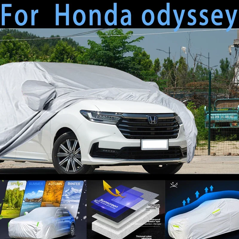 For Honda odyssey Car protective cover,sun protection,rain protection, UV protection,dust prevention auto paint protective